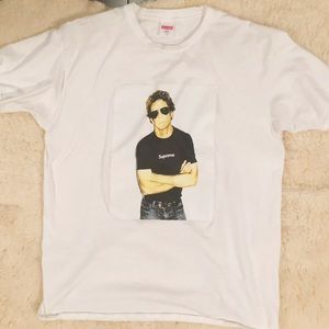 Supreme Lou Reed White Box Logo Tee